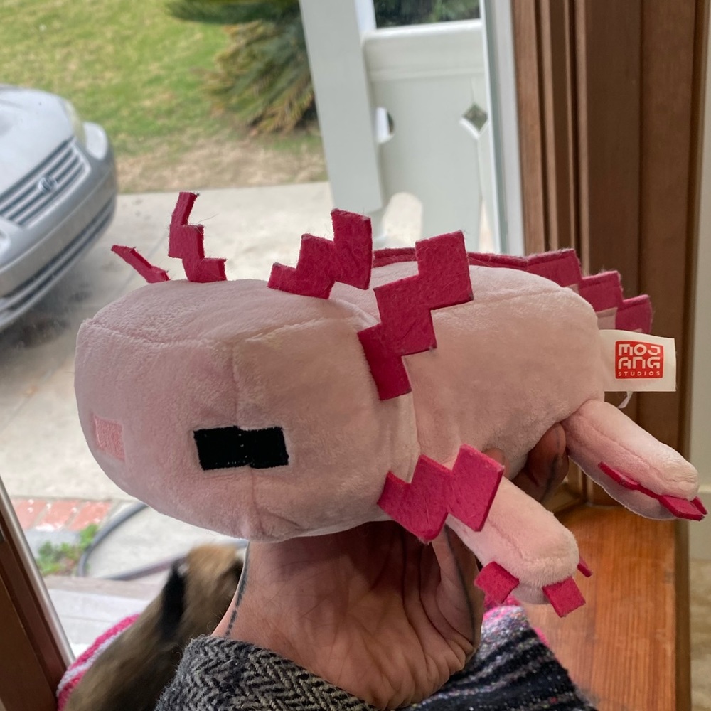Minecraft Axolotl Plush